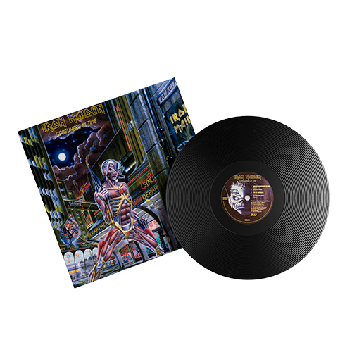Vinilo iron maiden/ somewhere in time (europe) 1l - Imagen 2