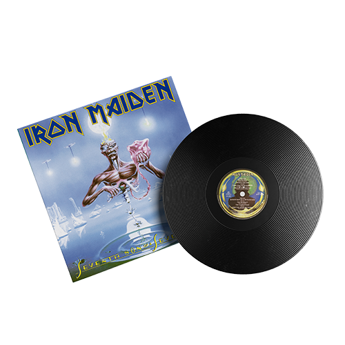Vinilo iron maiden/ seventh son of a seven son 1lp - Imagen 2