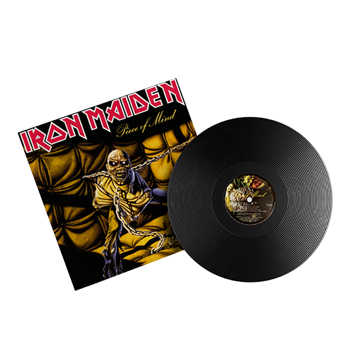 Vinilo iron maiden/ piece of mind 1lp - Imagen 2